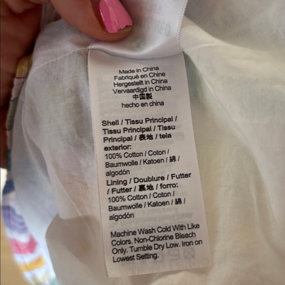 J.Crew rainbow striped dress size 18 - Picture 10 of 10